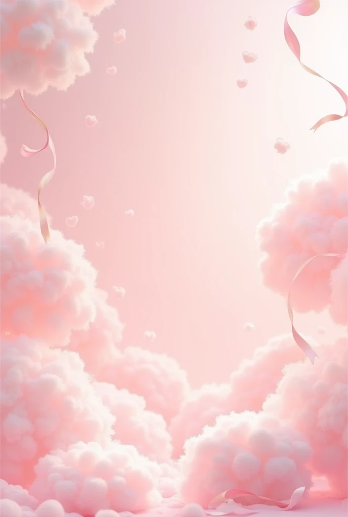 Create a background with flirty pink and soft things that are not so busy