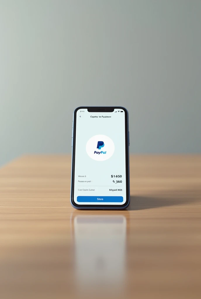 PayPal with mobile balance 650$
With a mobile on a table no human realistic