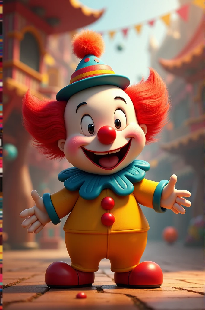 Cute Disney Pixar clown