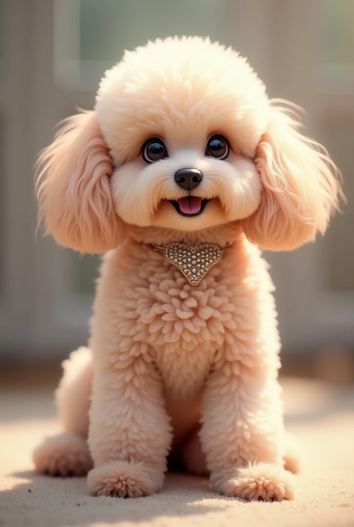 Rich and cute poodle