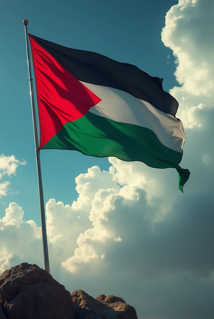 Palastine flag ronado