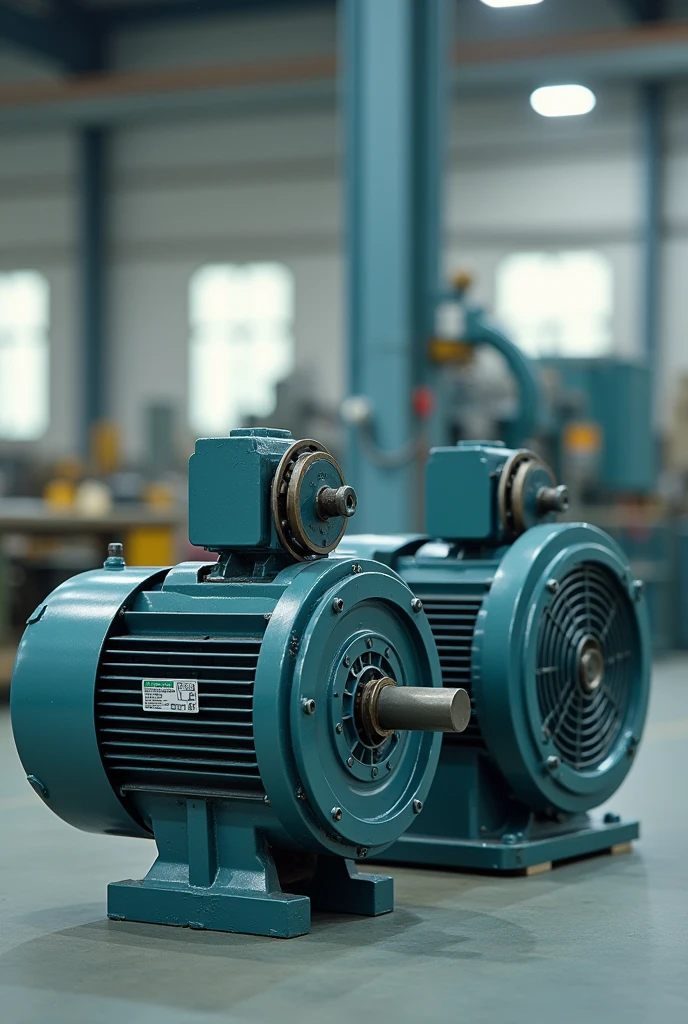Make a single-phase motor and a generator next to it. To that same image, Add a pulley to each one and join them together with a rubber band.