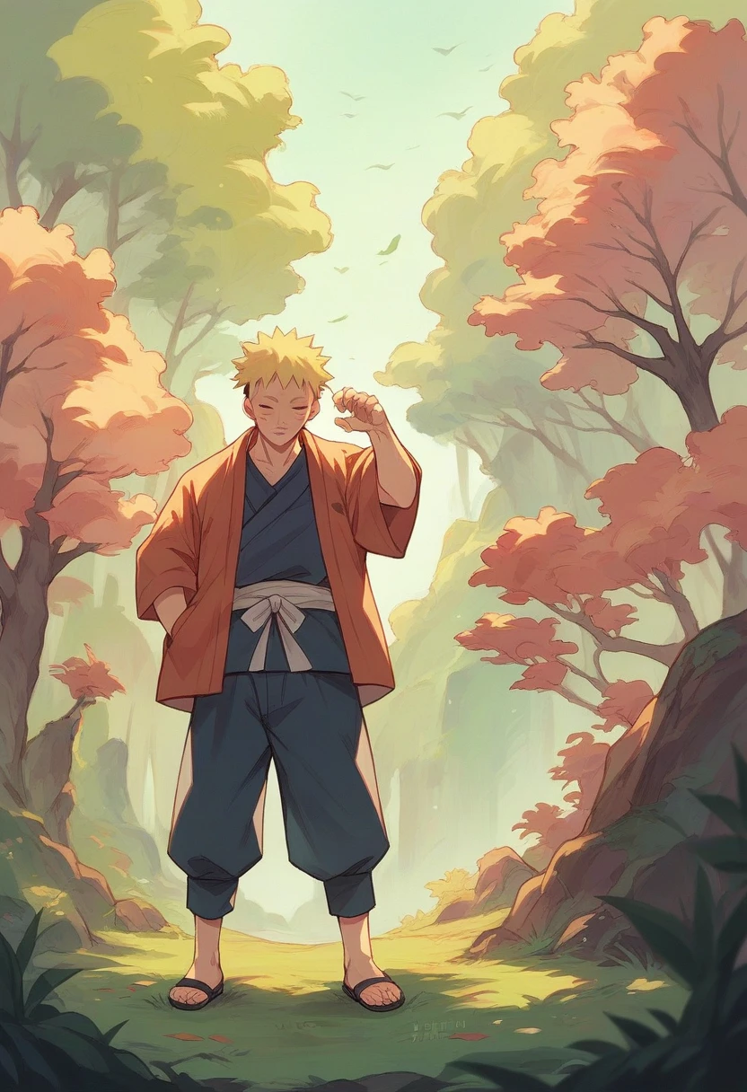 Naruto Ghibli style