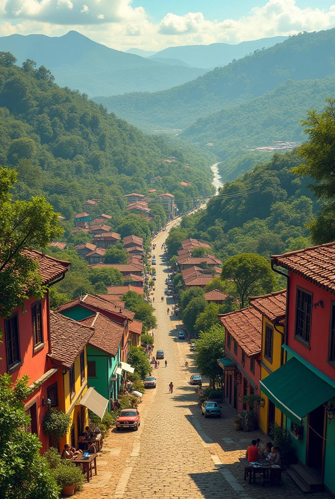 Caldas region with its characteristics