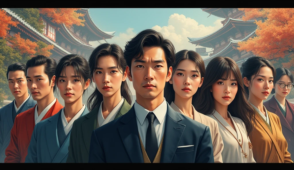 (Highest quality:1.4)，(masterpiece:1.4)，(Realistic:1.4)，(Realistic:1.2)，(超High resolution， RAW Photos:1.4)，(High resolution， Very detailed:1.2)，(8k:1.2)，View your audience，Cinematography，men and women、men and women、Japan、Japan人