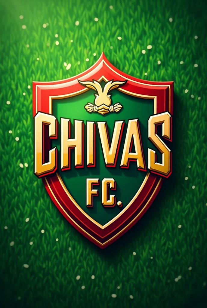 Create a shield for a soccer team with the name Chivas FC