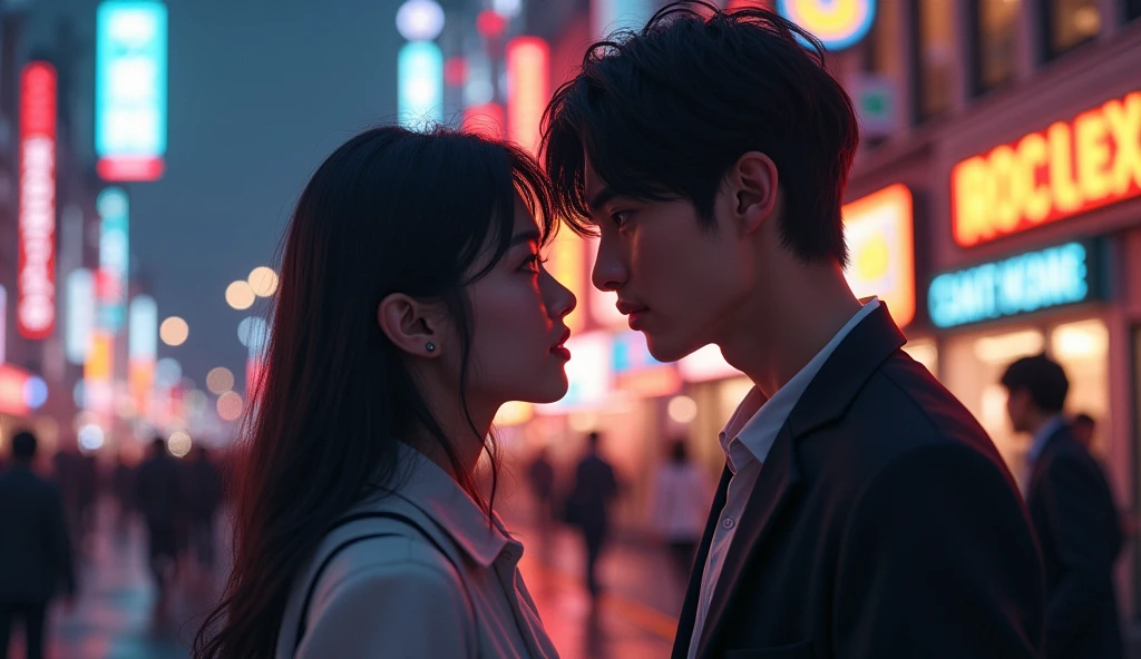 The couple who became lovers,Tokyo,20th Generation,delicately,Sharper,8k、work