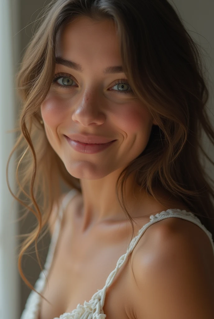 A girl showing her pussi