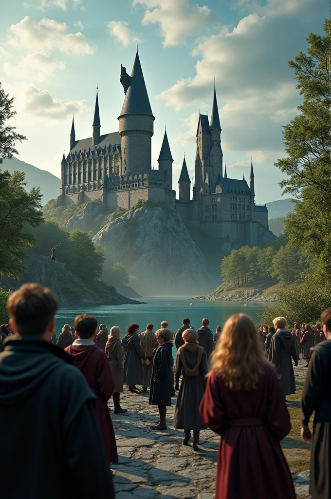 make a Hogwarts scenario with all the Harry Potter characters