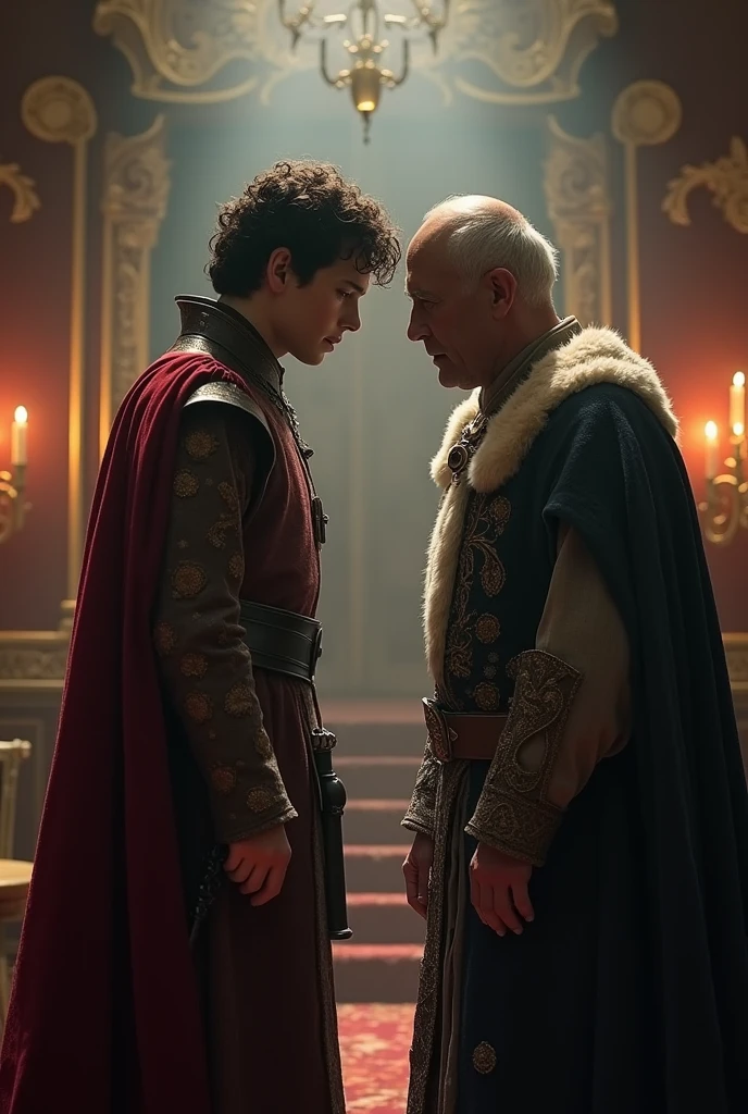 A scene were the Prince kills the King