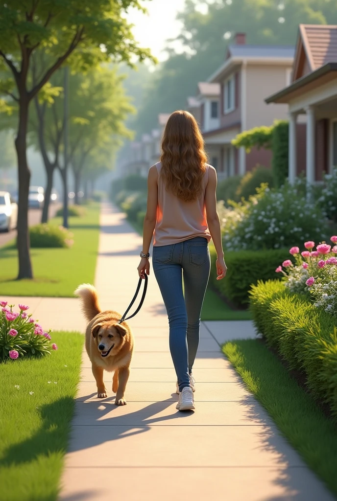 there is a woman walking a hose down a sidewalk, realistic garden, life simulator game screenshot, residential area, photorealistic screenshot, hyper detailed scene, beautiful screenshot, realistic scene, highly detailed scene, realistic anime 3 d style, gardening, springtime morning, suburban garden, walking through a suburb, 3d cg, 3 d cg, detailed photo of real world
Negative Prompts