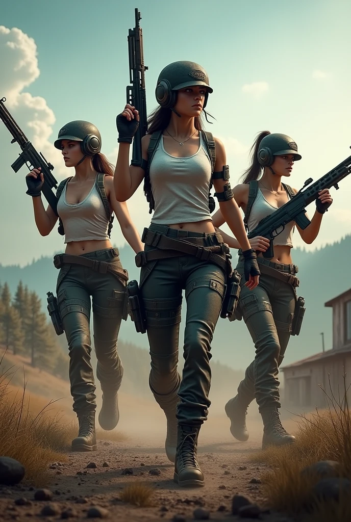 Pubg charector girls 