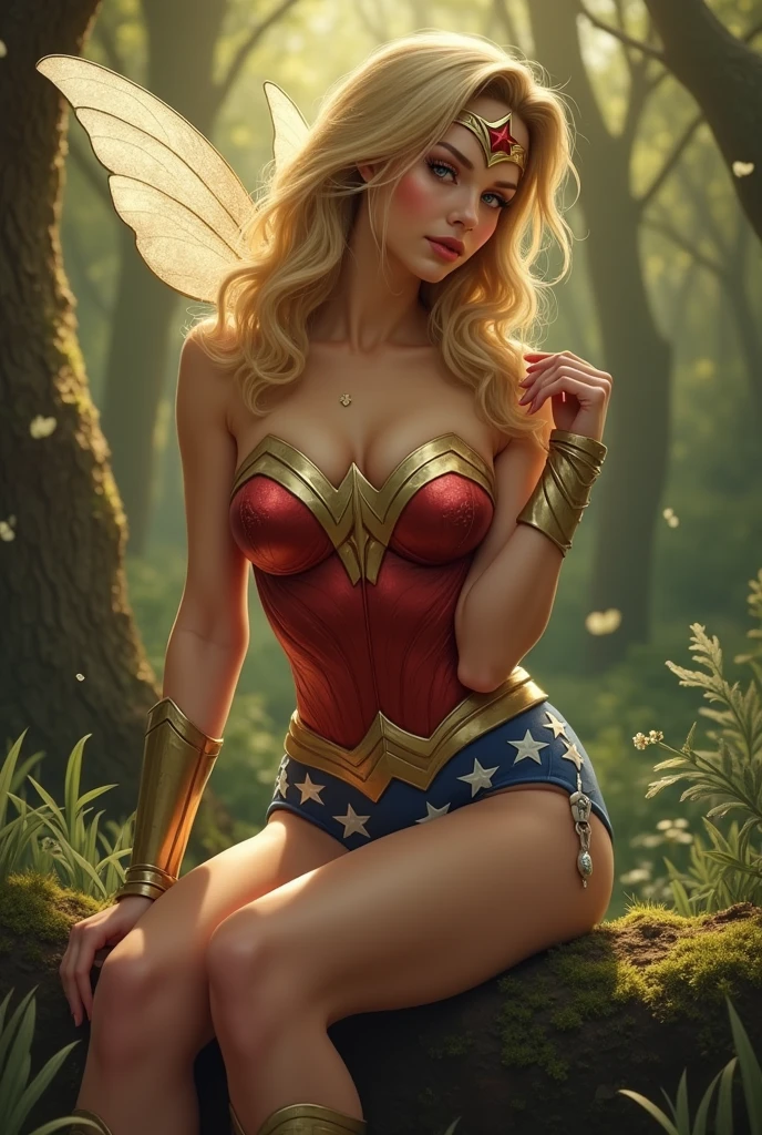 Tinker bell nude rubbing pussy in giant pussy haired of wonder woman