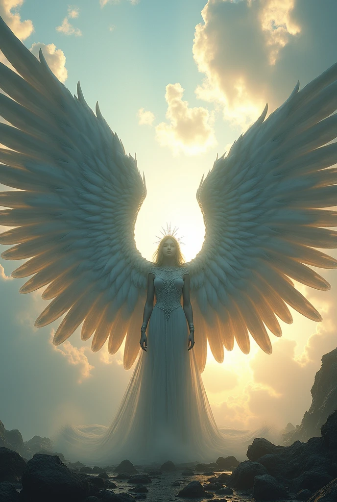 The Lord is not a giant, only his wings