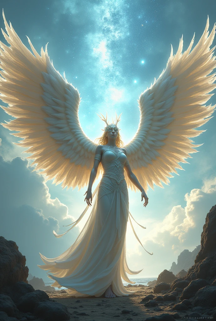 The Lord is not a giant, only his wings