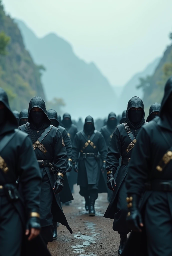 A Discord Server logo where a Ninja Dynasty is marching