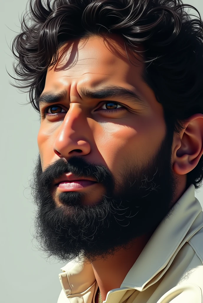 Cricketer sachin tendulkar with beard