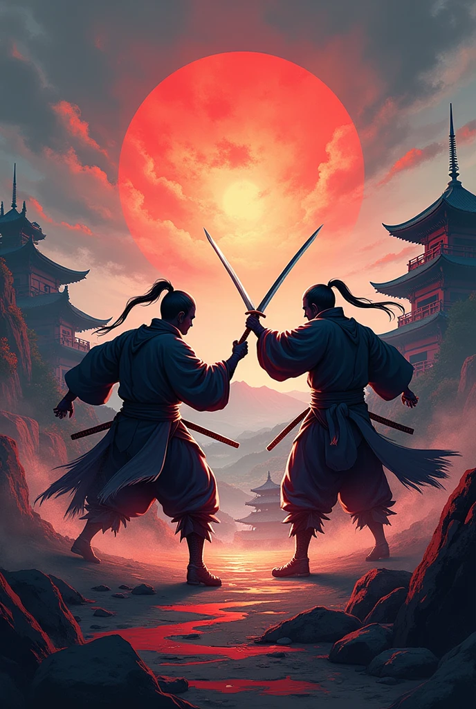 A gaming logo where a Ninja Dynasty is fighting
