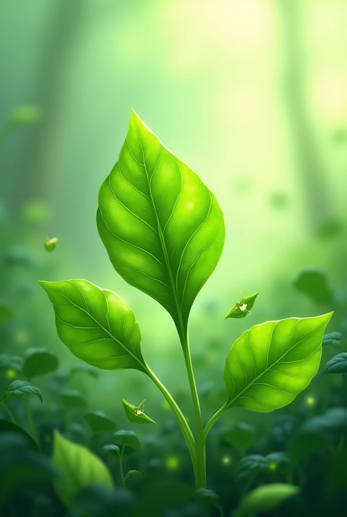 Spinach leaves, soft and green,. for kids poem