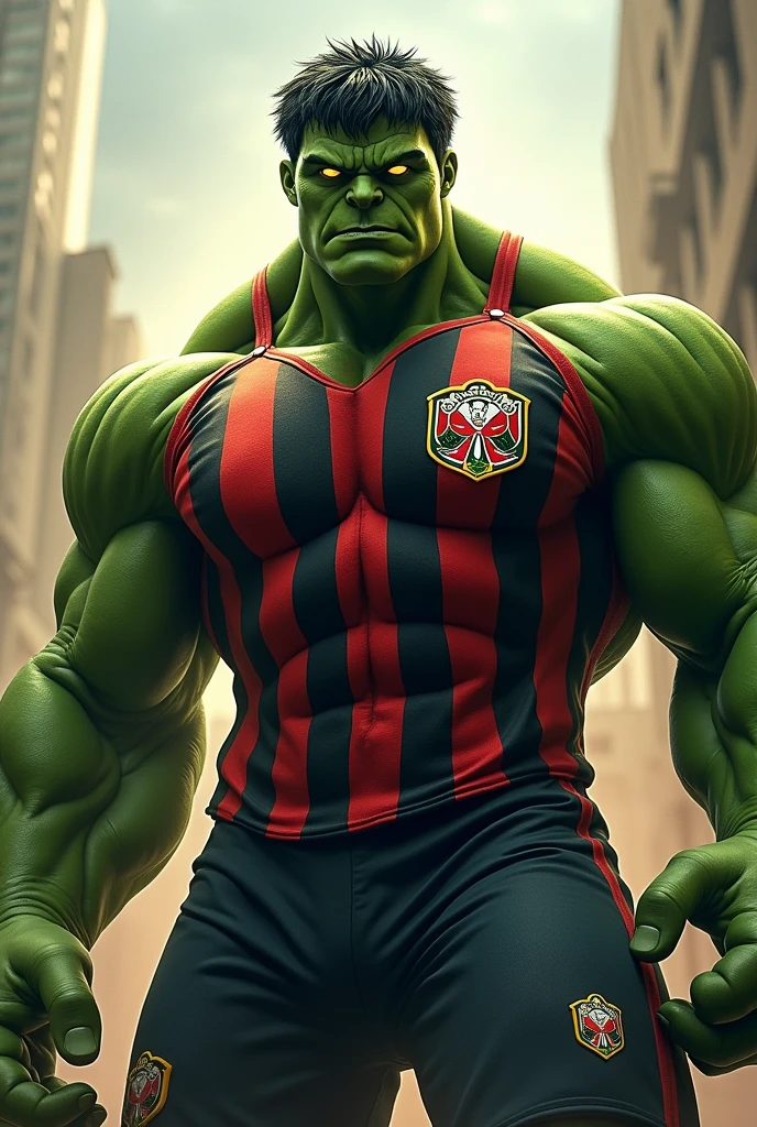 Hulk with Flamengo&#39;s shirt 