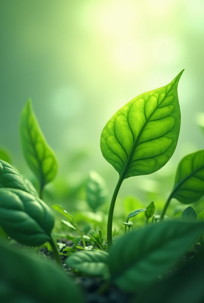 Spinach leaves, soft and green,. for kids poem 