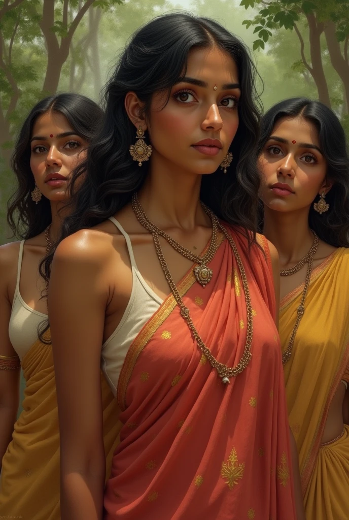 Indian women visible nipples 
