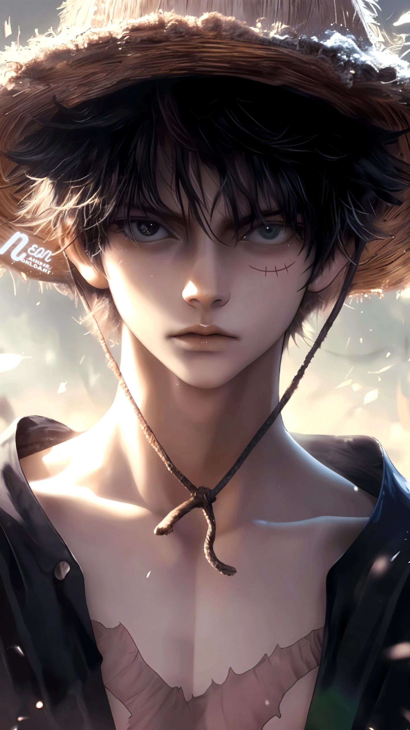 Trafalgar D Law, arc Wano kuni, short hair,cool scary guy