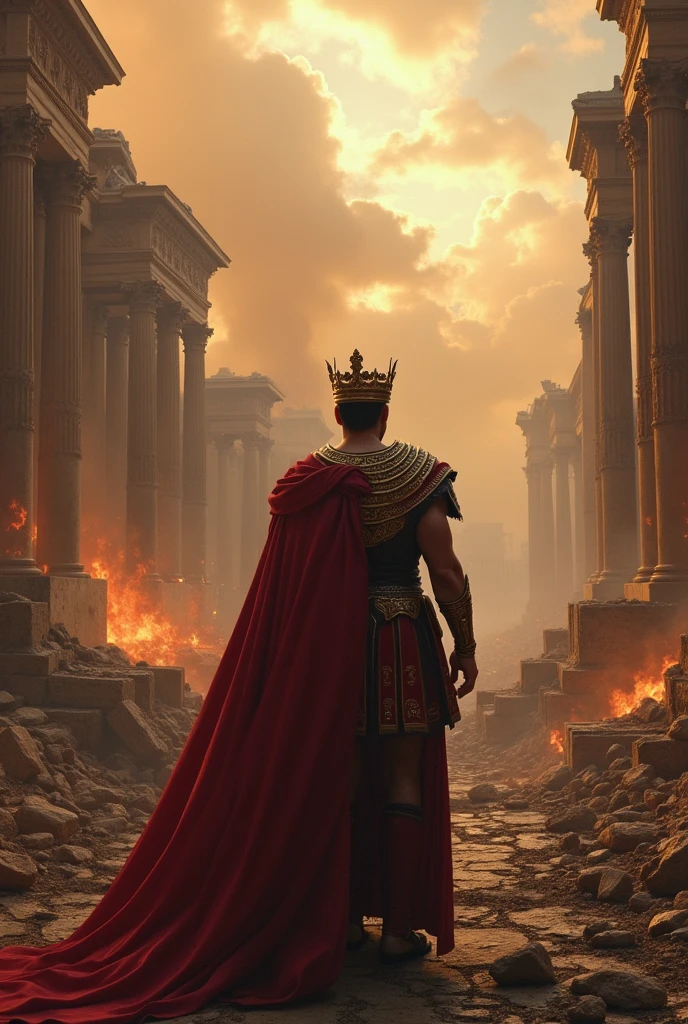 When the Roman Emperor finally fell and the empire was on the brink of destruction