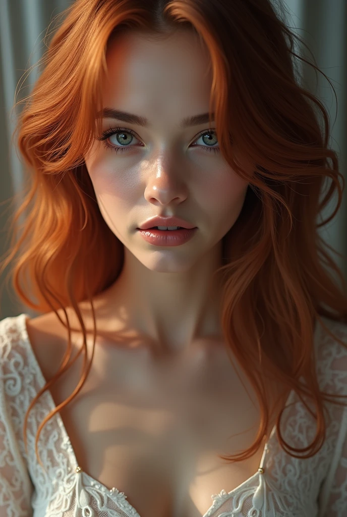 Visage femme réelle