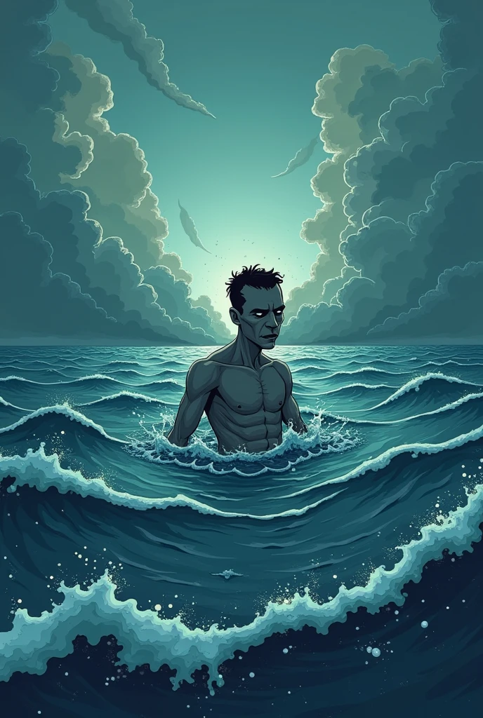 Meaning full cartoon drowning images