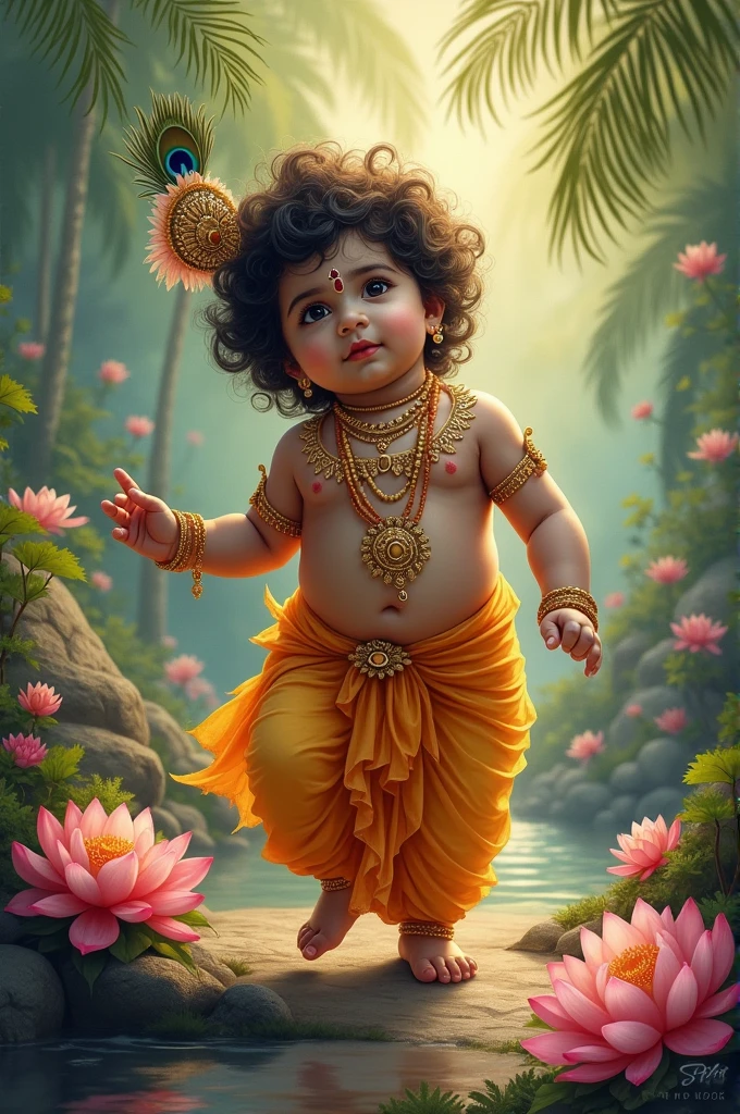 Lord baby krishna