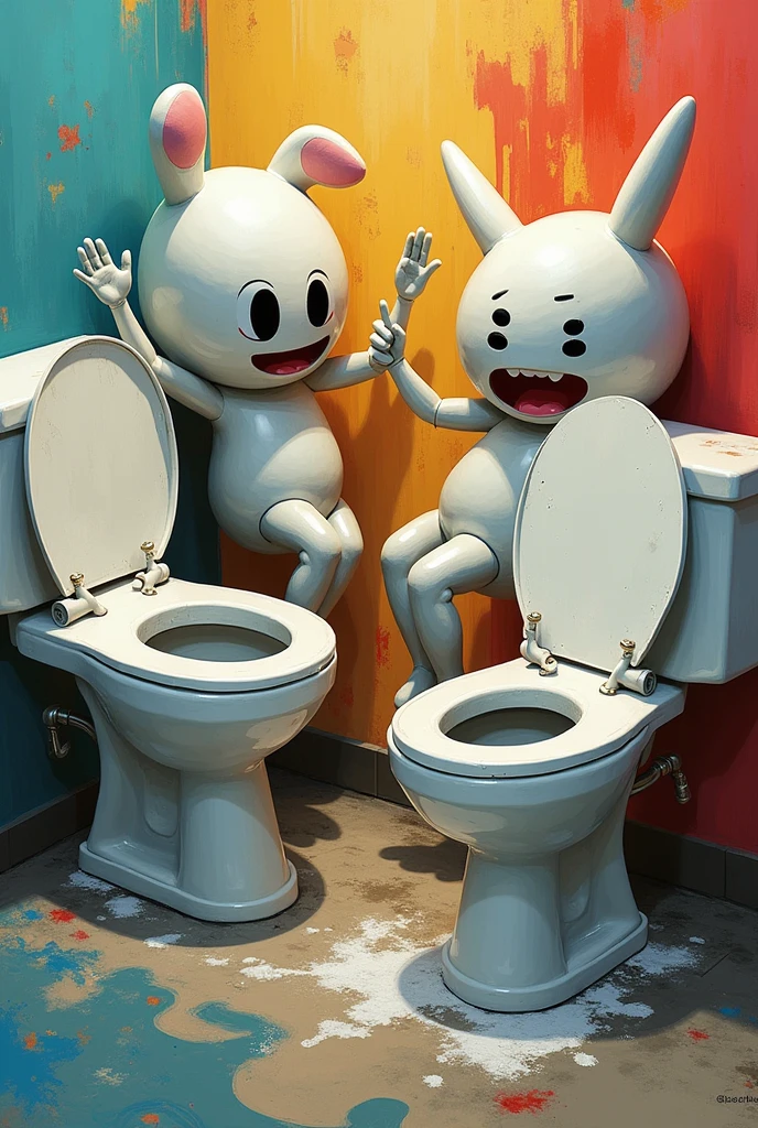 Skibidi toilets