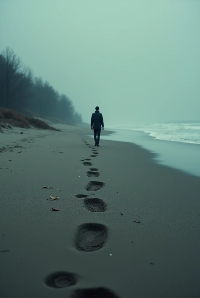 Un clip pour une chanson qui pour titre les traces de tes pas 