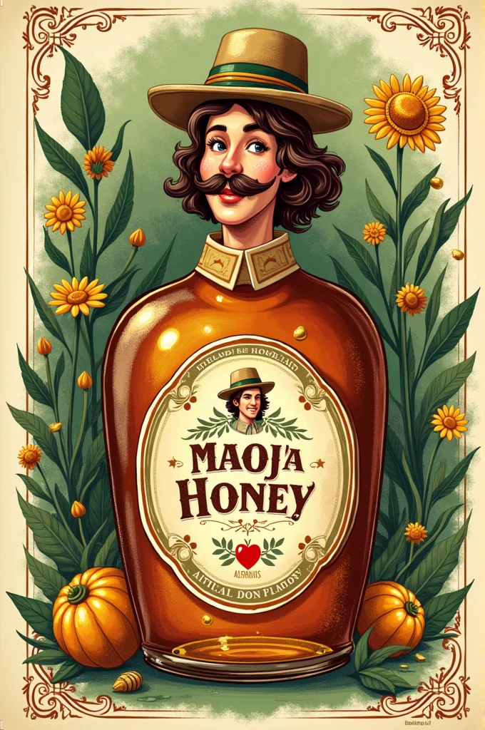 Don Mario honey label