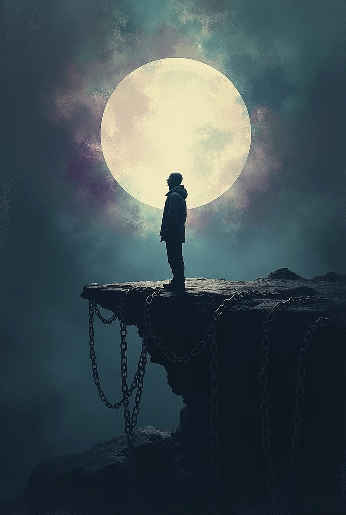 The poster could feature a silhouette of a person standing at the edge of a comfort zone circle, with chains representing the obstacles chaining them down. The background could be a mix of dark colors symbolizing fear and uncertainty. The message could be something like, "Break free from the chains holding you back. Embrace the unknown and grow beyond your limits."
This illustration can visually capture the feeling of being trapped by fears and insecurities, urging viewers to challenge themselves and explore new opportunities. Remember, it's essential to offer hope and encouragement through the design to inspire positive change.