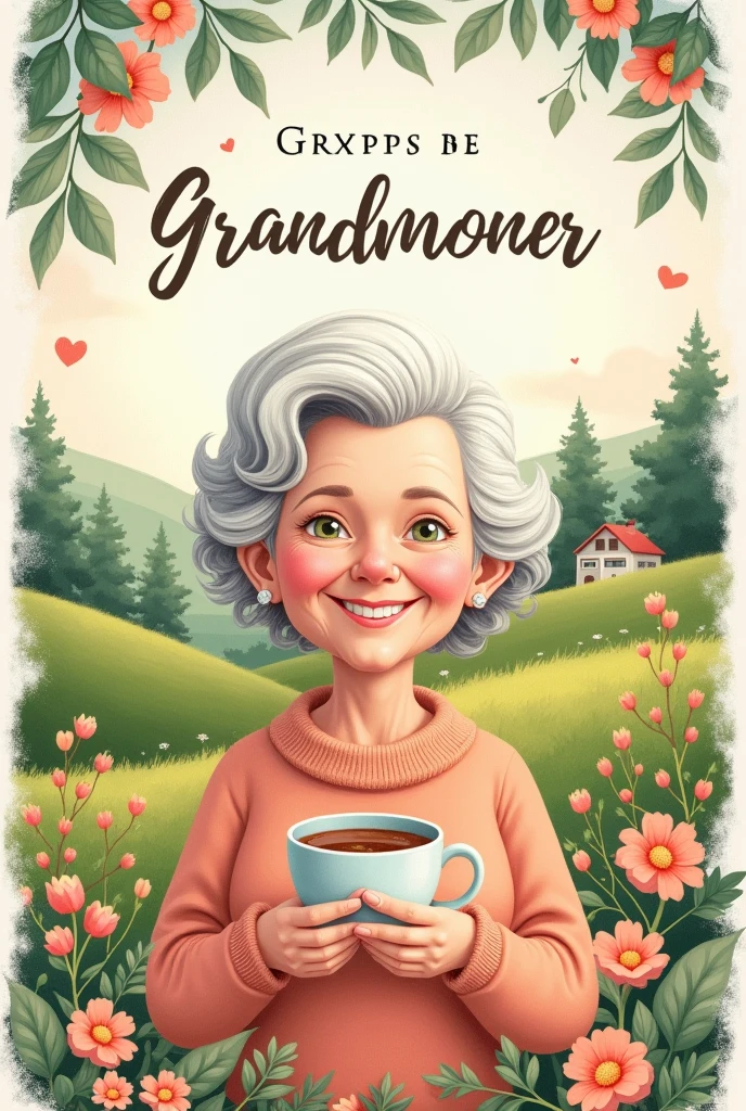 Good morning postcard for grandma