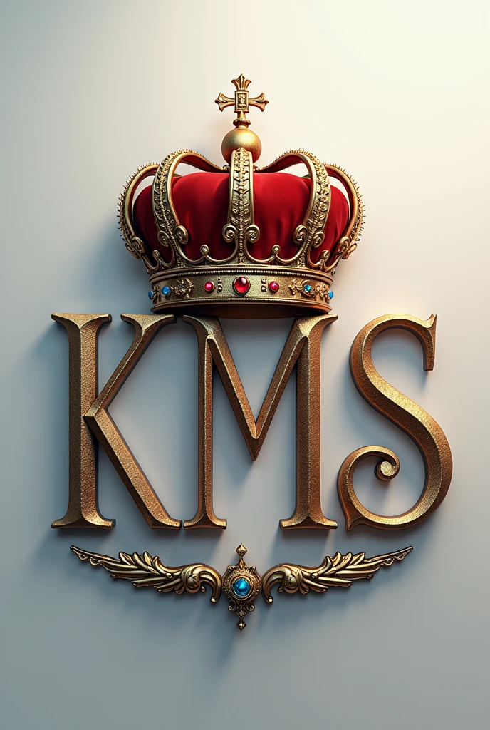 You could improve the lettering with a more dominant and centered writing and a larger crown.