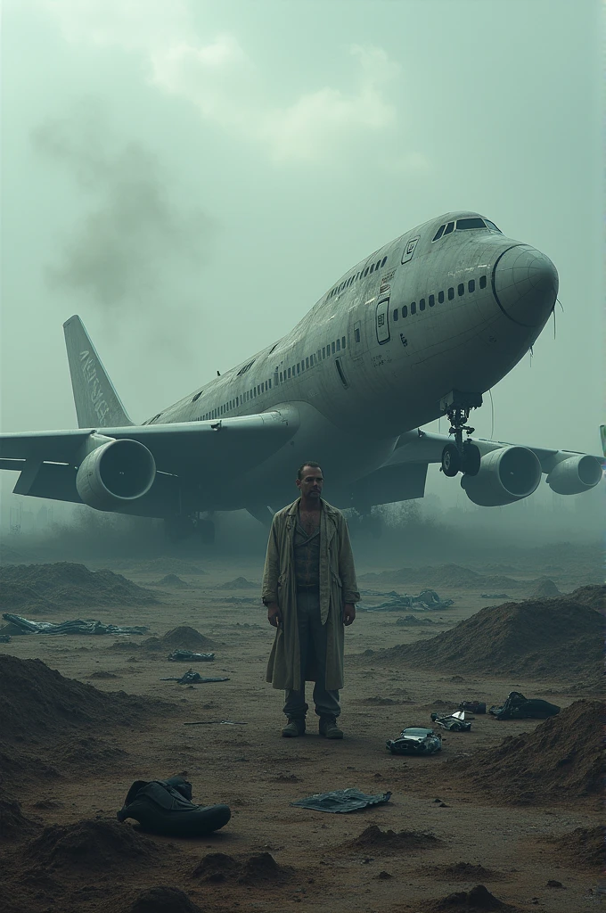 A boeing 747 crashed Only one survivor left