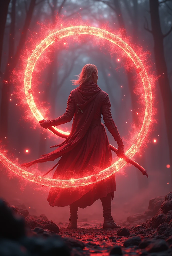 Improved Red Spiked Luminous Whip
