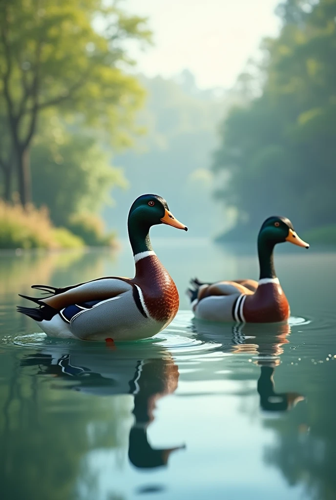 Beautiful ducks