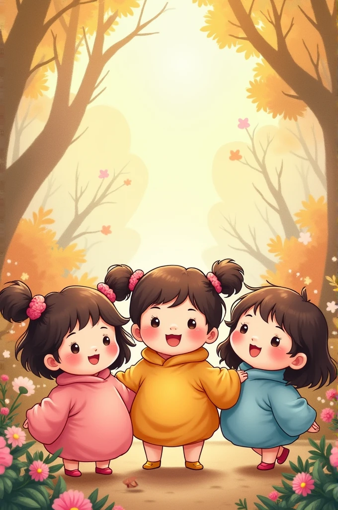 Cute chubby girls