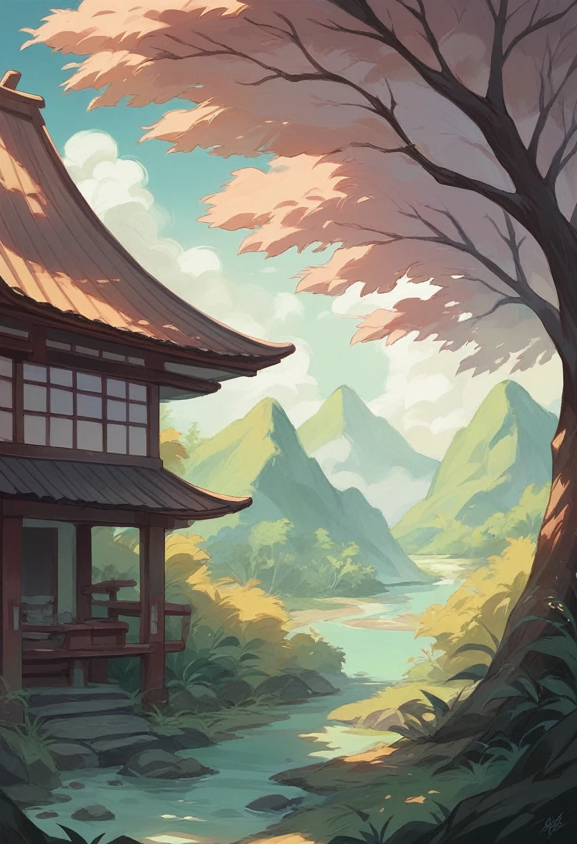 Good old Japanese scenery、real、nature