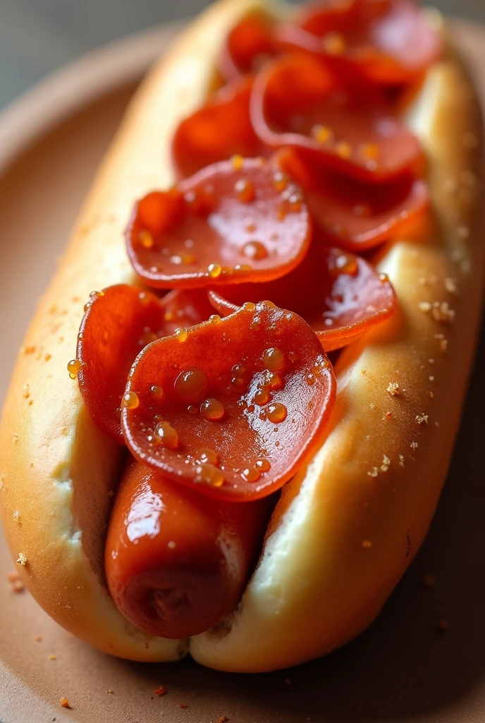 Hotdog pepperoni