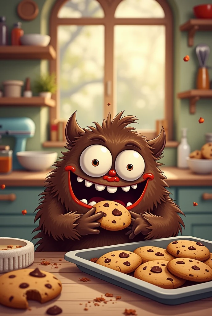 chocloate coockie monster