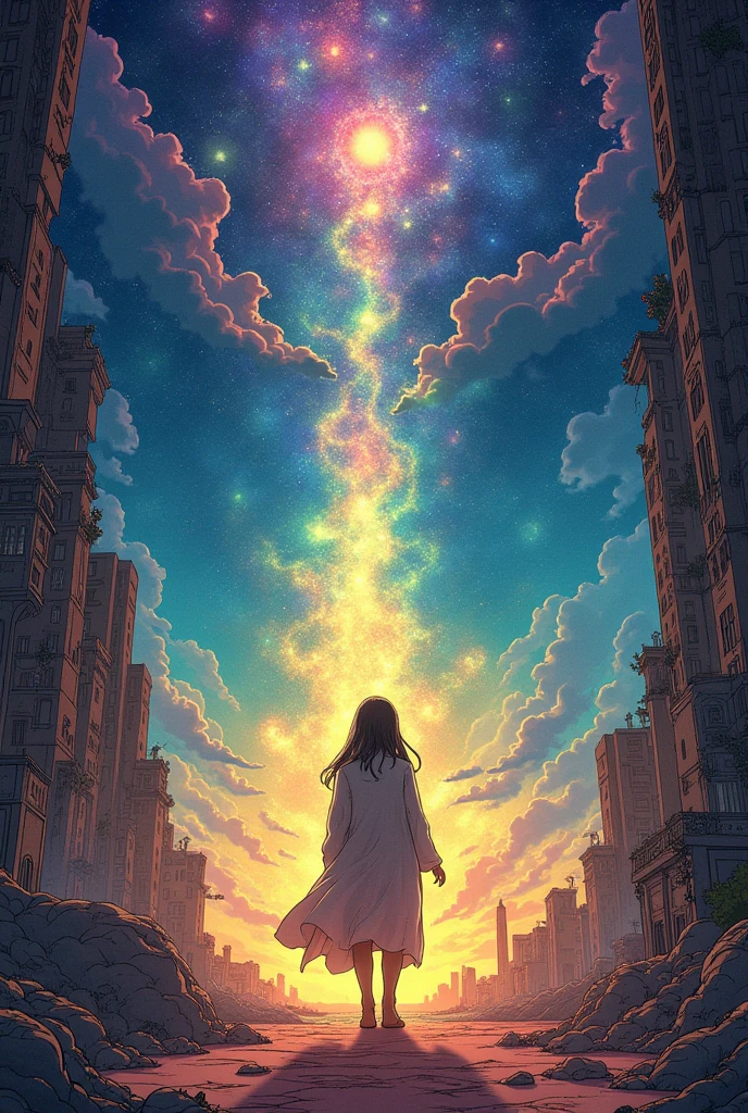 Make a comic about reincarnation