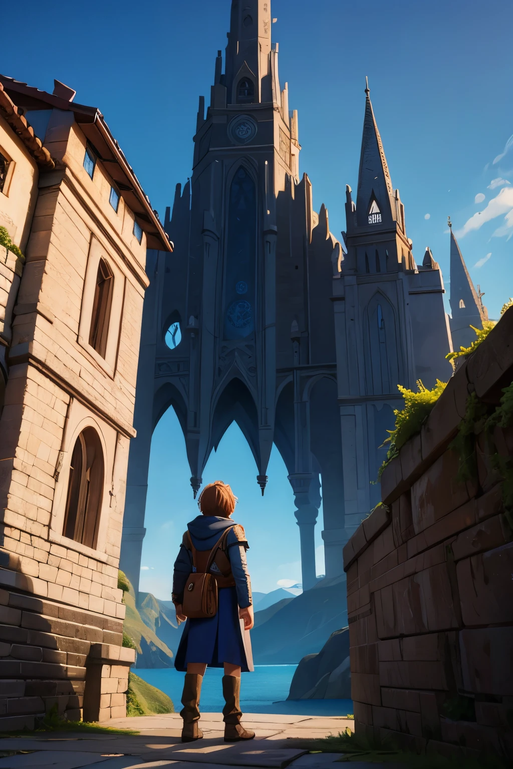 Describe the setting and main character of the story.