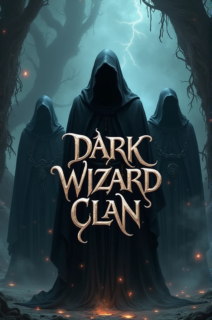 Please create a picture for my clan the name is "DARK WIZARD CLAN" pls make me a pic I really need it just please please please please please please please please please I really need ur help and also don't forget to put name on it like "DARK WIZARD CLAN" and make it look bigger 
