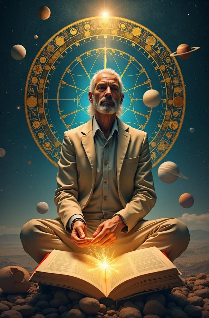 Genere une image montrant l'astrologie comme outils de réussite et écrire sur l'image "astrologie outils de réussite"