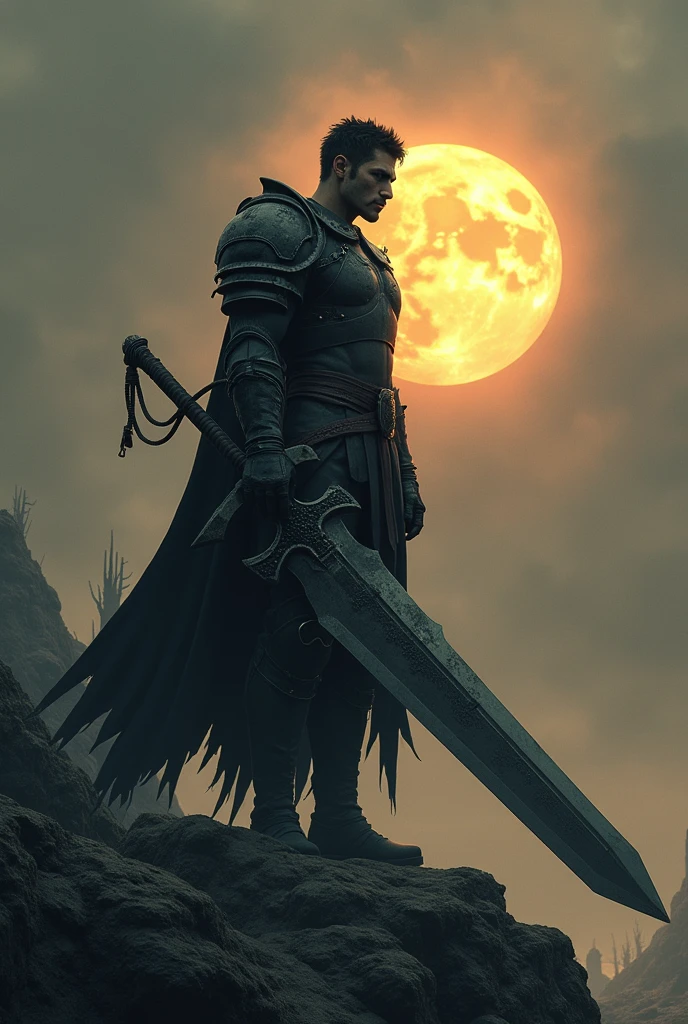 Berserk guts watching sunrise