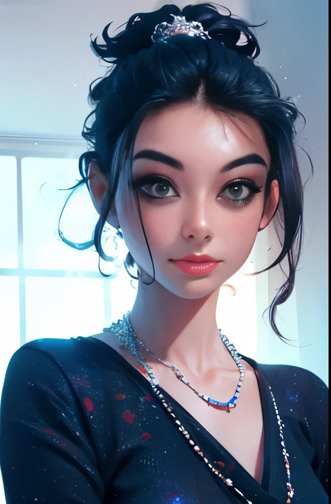 best quality, masterpiece, highres, 1girl,china dress,hair ornament,necklace, jewelry,Beautiful face,upon_body, tyndall effect,photorealistic, dark studio, rim lighting, two tone lighting,(high detailed skin:1.2), 8k uhd, dslr, soft lighting, high quality, volumetric lighting, candid, Photograph, high resolution, 4k, 8k, Bokeh
